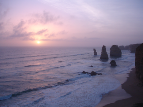 Great Ocean Road - Met een beetje geduld, dit prachtige landschap van de Great Ocean Road