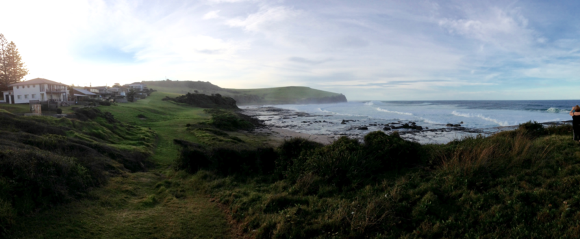 New South Wales - A stormy day at 8 Mile beach or a scene from Lord of the rings