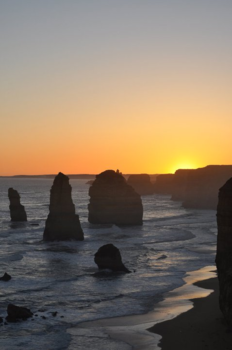 Great Ocean Road - Sunset at Twelve Apostles (Great Ocean Road, Victoria, Australia)
