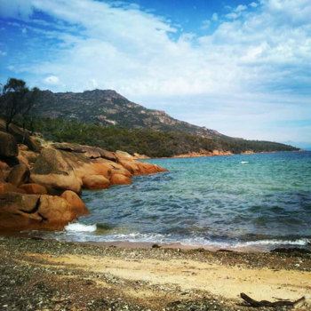 Tasmanië - Honeymoon bay