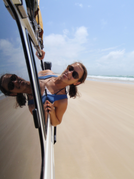 K'Gari (voorheen Fraser Island) - Sky and sand - Fraser Island