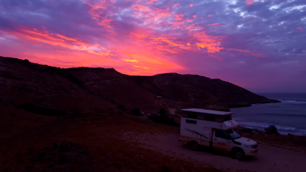 Western Australia - Kamperen bij Red Bluff