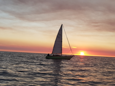 Western Australia - sunset bij Perth