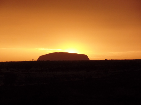 Uluru (Ayers Rock) - Sunrise at Uluru