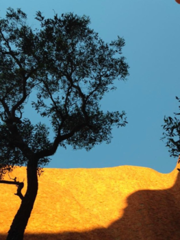 Outback - Zonsondergang op Uluru