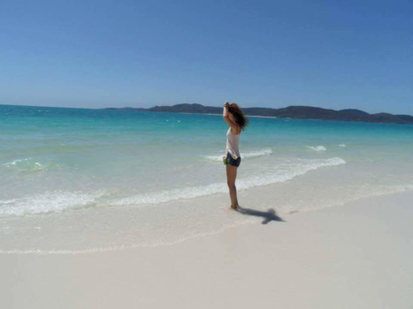 Whitsunday Islands - Feeling amazing on the white sundays