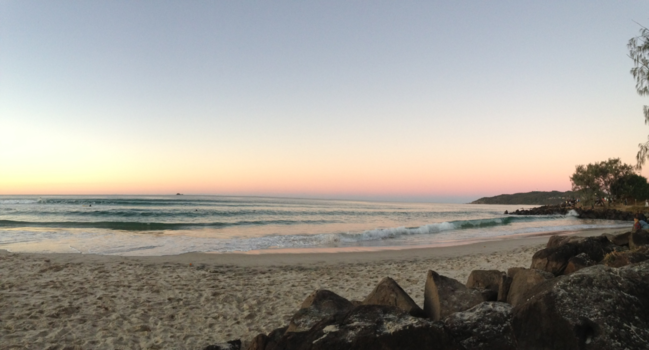 Byron Bay - Typical Byron Bay sunset