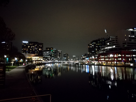 Victoria (Australië) - Melbourne night shot