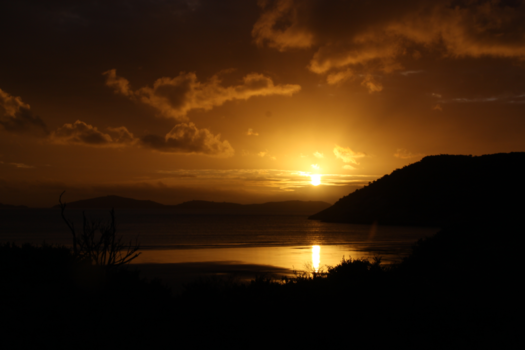 Victoria (Australië) - Beautiful sunset at Wilsons prom South australia
