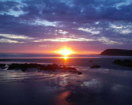 Surfen New South Wales - Sunrise surf in Arrawarra