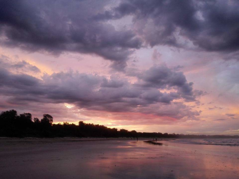 Rondreis oostkust Australië - Sunset at Arrawarra