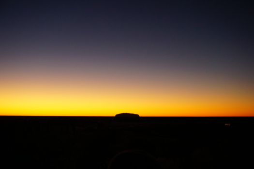 Australië in één maand - Zonsopgang Uluru