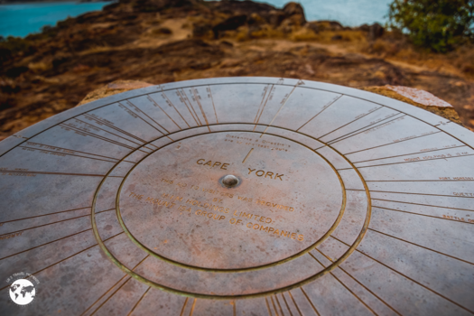 Queensland - Sign of Cape York at the tip