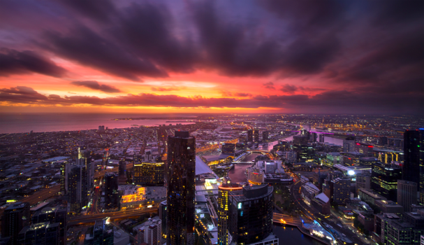 Melbourne - Laatste avond in Melbourne