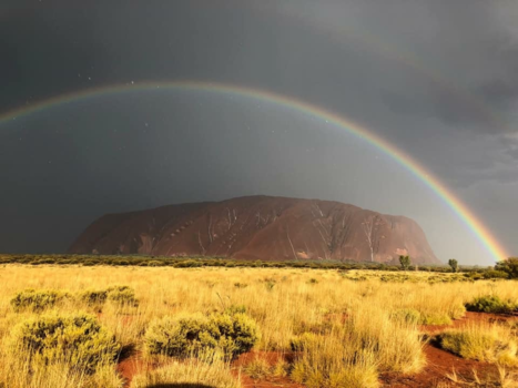 Uluru (Ayers Rock) - Watervallen op de Ayers Rock
