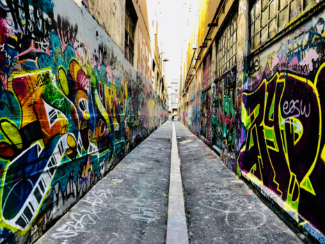 Melbourne - Street graffiti