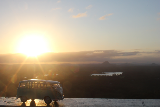 Noosa - Watching the sunset