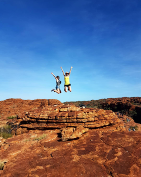 Northern Territory - Flying over Kings Creek