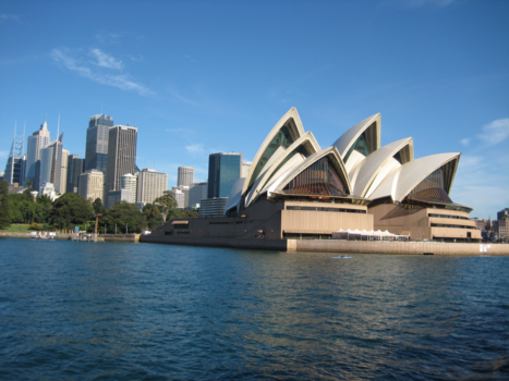 Sydney - Het Opera House vanaf het water