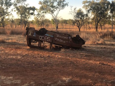 Western Australia - Verkeerde afslag