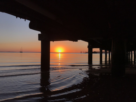 K'Gari (voorheen Fraser Island) - Sea sunset
