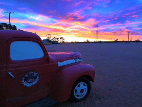Outback - Stunning sunset in the Australian Outback