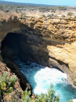 Great Ocean Road - Grot bij twelve apostles
