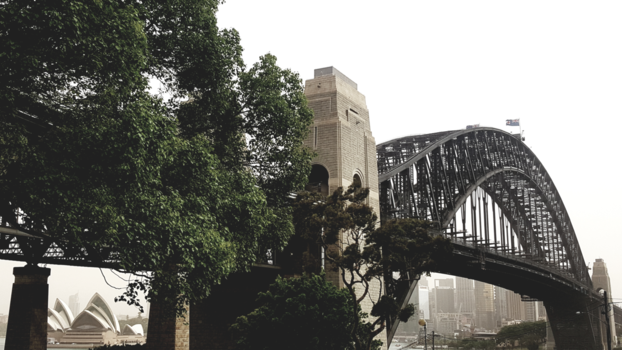 Sydney - Lovely Harbour Bridge en Opera House