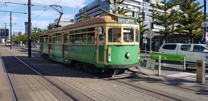 Australie - Melbourne public transport