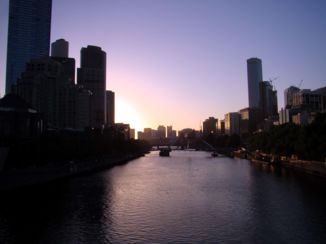 Melbourne - Melbourne by evening