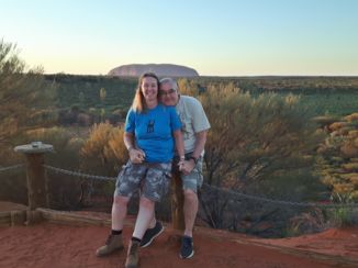 Uluru-Kata Tjuta National Park - 50 jaar en ten huwelijk gevraagd....mooi kado !