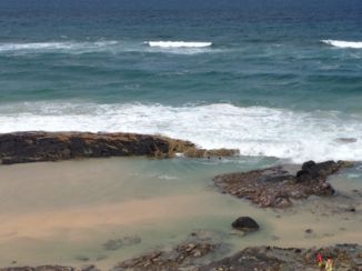 Gold Coast - Champagne pool Fraser island