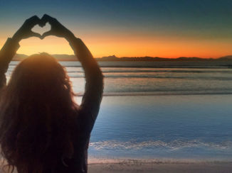 Australie - Zonsondergang Byron Bay