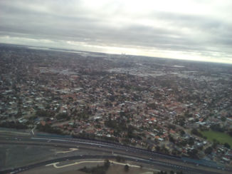 Australie - Perth vanuit de lucht