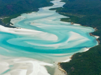 Australie - Whitehaven beach inlet