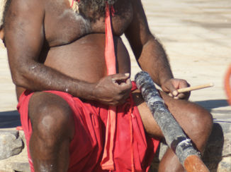 Australie - Aborigional in Katoomba