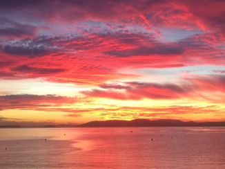 Australie - Sunset like a painting