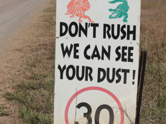 Australie - Wegbewijzering in The Nothern Territories