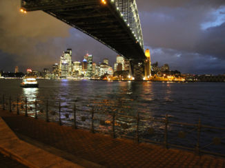 Australie - Sidney bij avond.