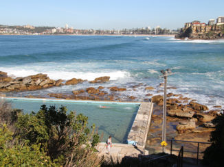 Australie - Zicht op Manly, een prachtig plaatsje . Northern Beaches.