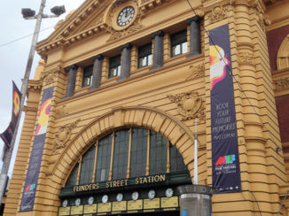 Victoria (Australië) - Flinderstreet Station Melbourne
