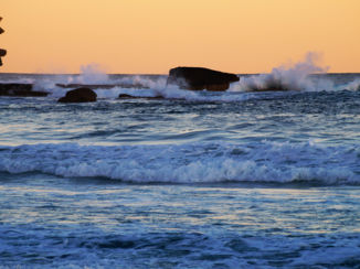 Australie - Bondi Beach by sunset