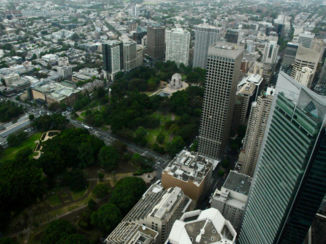 Bondi Beach - Sydney view from Westfield tower