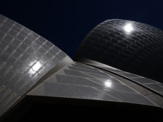 Bondi Beach - structure of Sydney Opera House