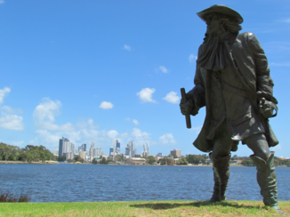 Australie - Nederlandse VOC bemanningslid aan de poort van Perth