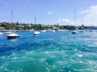 Sydney - Vanaf de ferry naar een van de stranden