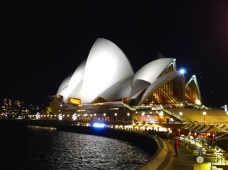 Australie - Opera House by night