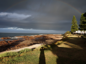 Australie - Donkere luchten bij Shellharbour