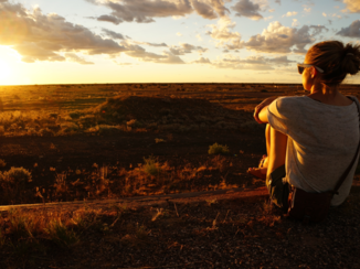 Australie - Sunset at Parachilna