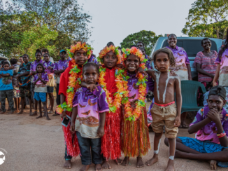 Queensland - The girls are all dressed up